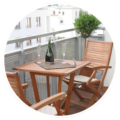 balcony furniture Dubai