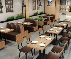 leather furniture for restaurants Dubai