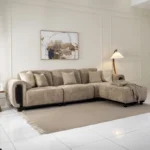 Grey Drew Corner Sofa
