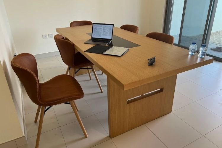 custom office table sets Dubai