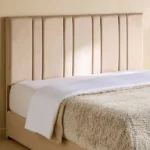 Angelic Linear Upholstered King Bed img 1
