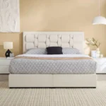 Curvy Siena Upholstered Queen Bed img 1