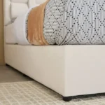 Curvy Siena Upholstered Queen Bed img 2