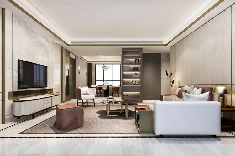 Sophisticated Living Room with Modern Furniture
