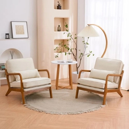 Luxury custom lounge chairs for modern living room in Dubai