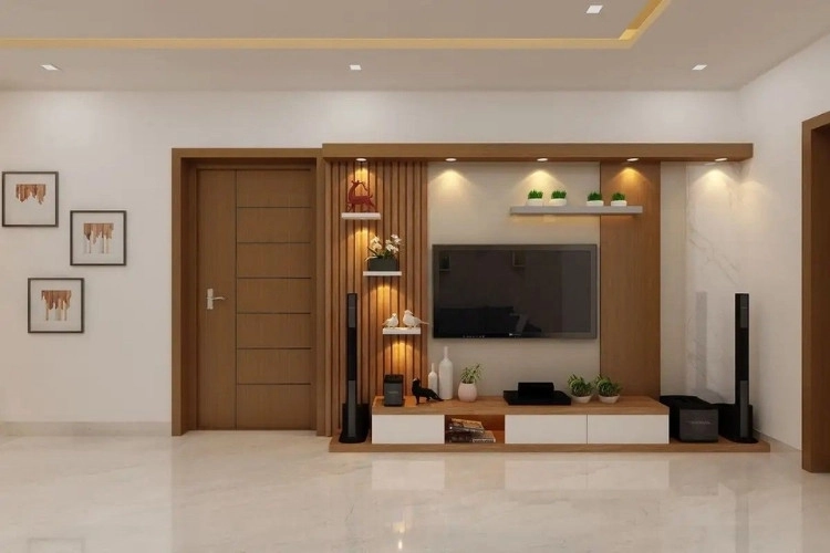 Floating TV unit Dubai home