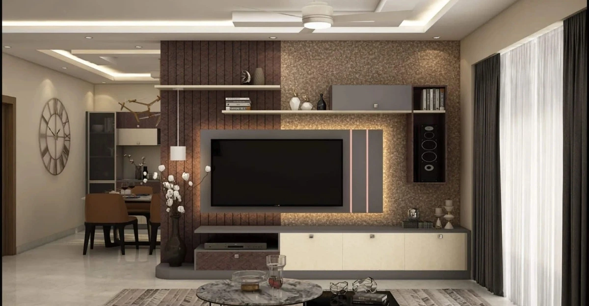 Wall mounted TV unit Dubai
