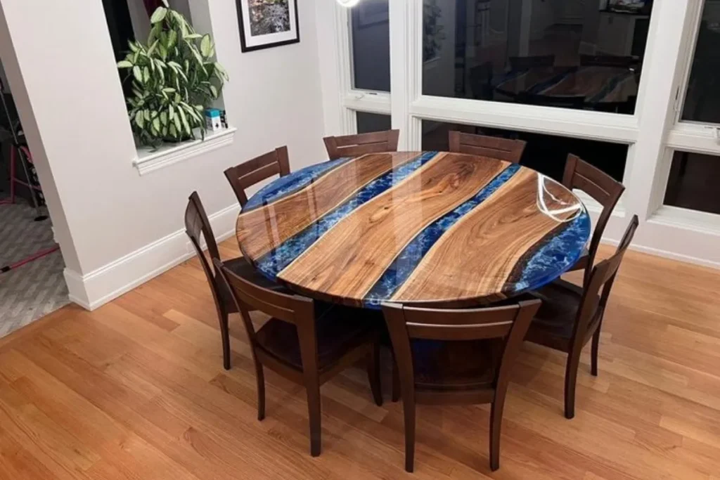 Modern custom dining table elegant Dubai