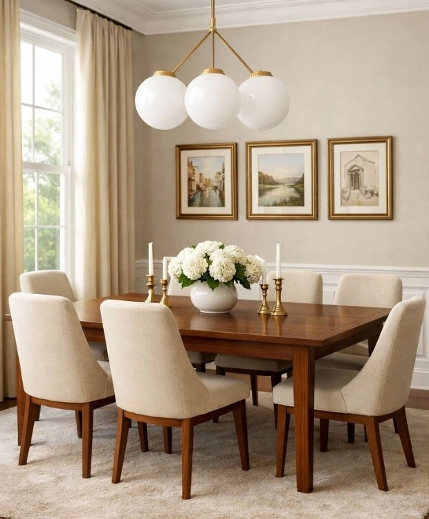 Custom dining table for space