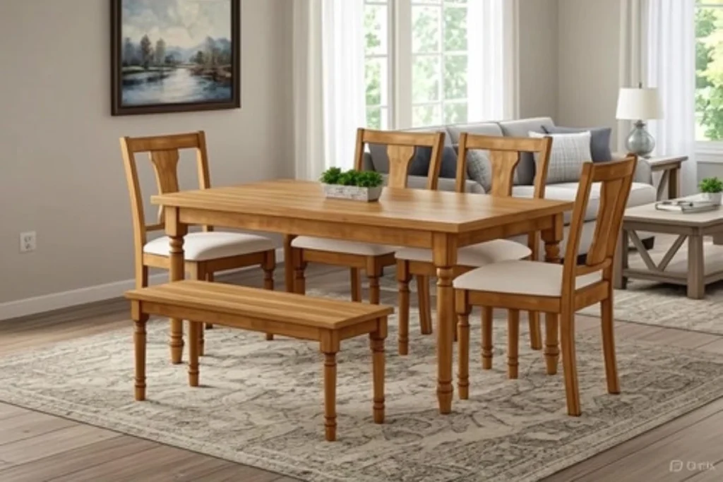 Trendy dining table design elegant Dubai