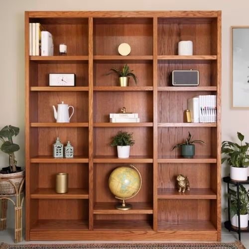 Premium wood bookshelves