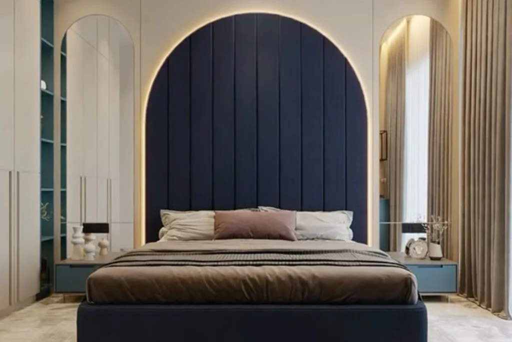 Custom Fabric Headboard in Dubai