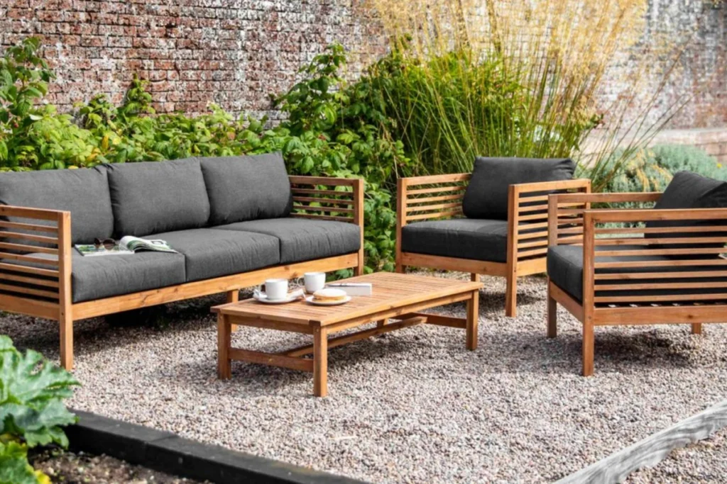 Garden furniture project completed at a Dubai property