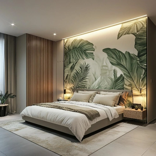 Premium wallpaper installation