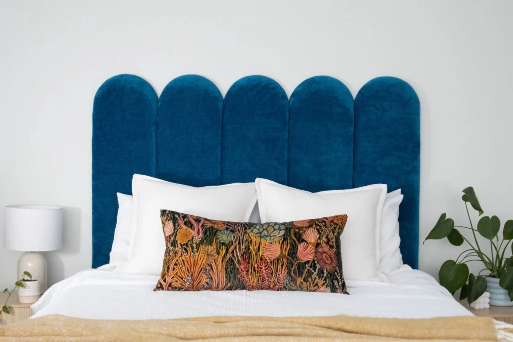 Modern Bedroom Headboard Setup