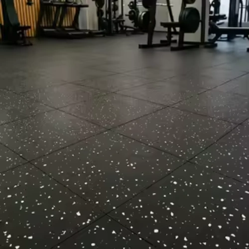 High performance rubber flooring