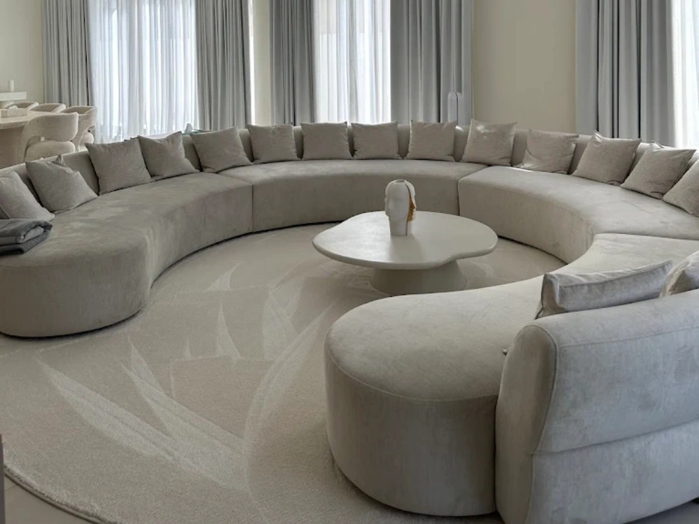 Custom made sofa sets Dubai.