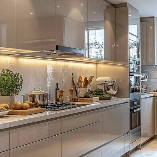 Aluminium Kitchen Cabinets
