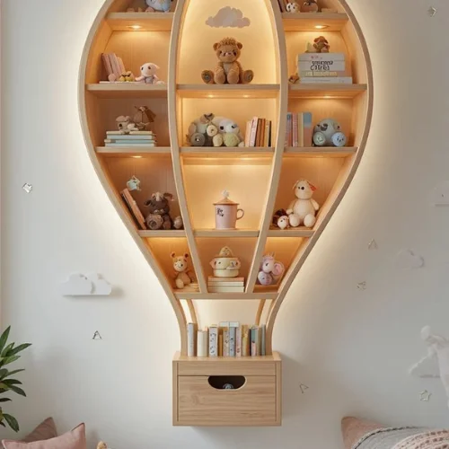Modern nursery furniture set for babies in Dubai.