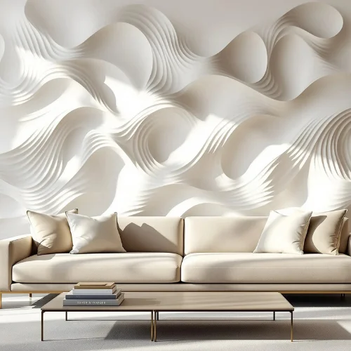 Modern 3D wall panels for stylish Dubai interiors