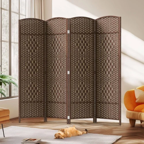 4-panel divider installed in a Dubai space