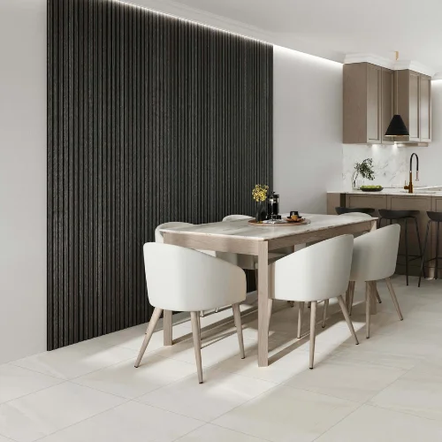 Acoustic panels installed in a Dubai space