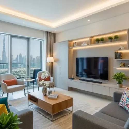 Apartment renovation completed in Dubai
