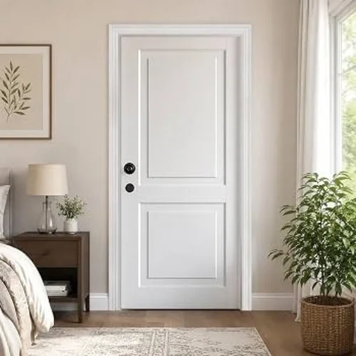 Door frame installed in a Dubai bedroom