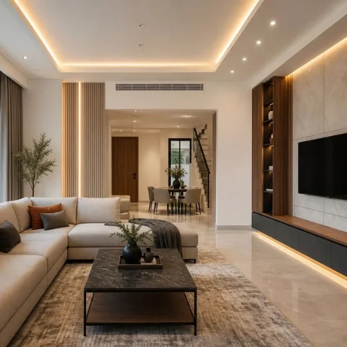 Ceiling renovation completed in a Dubai home