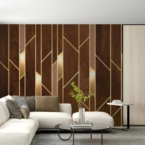 Decorative panels installed in a Dubai space