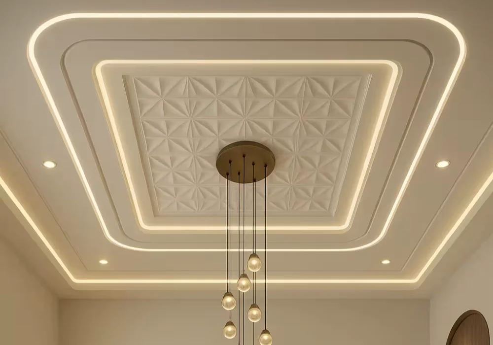 Recent ceiling project completed in a Dubai home