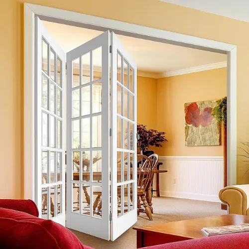 Folding door installed in a Dubai home