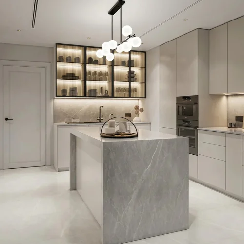Kitchen renovation completed in a Dubai home