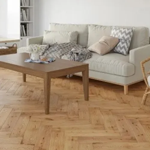 LVT flooring installed in a Dubai home