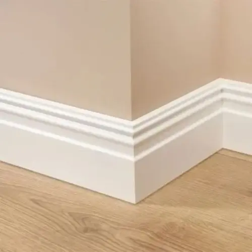 MDF skirting installed in a Dubai home