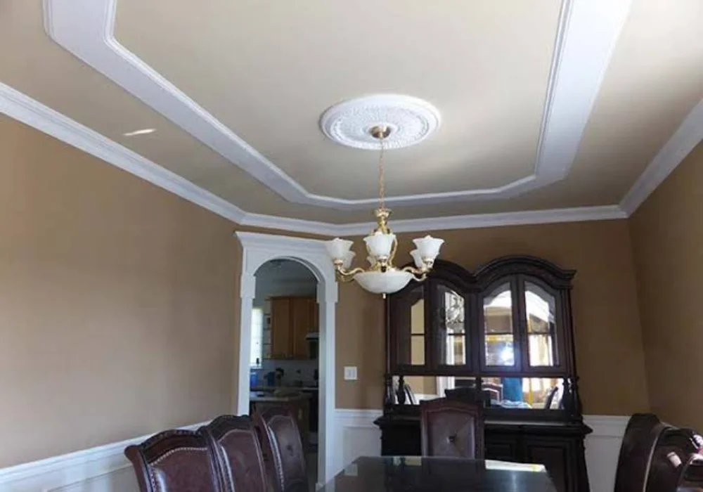 Stylish ceiling project completed at a Dubai office