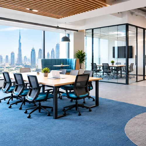 Office renovation completed at a Dubai business