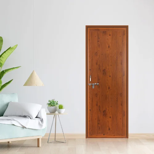 PVC door installed in a Dubai home