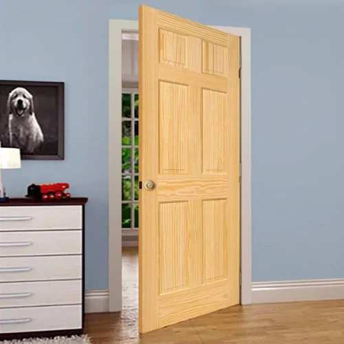 Panel door installed in a Dubai home