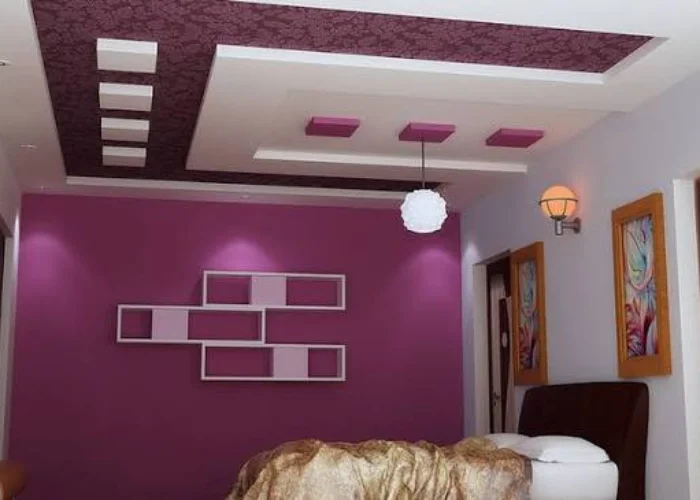 Quality ceiling finish displayed in a Dubai property