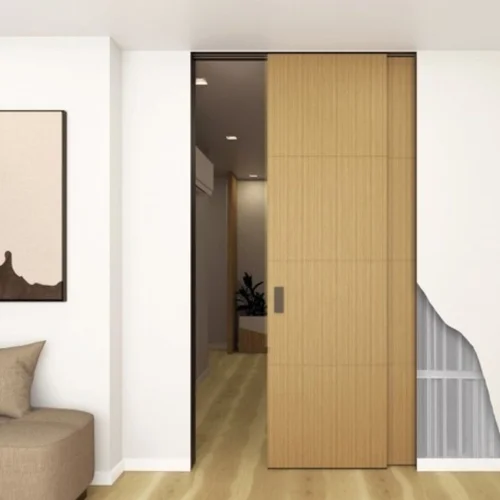 Sliding door installed in a Dubai home