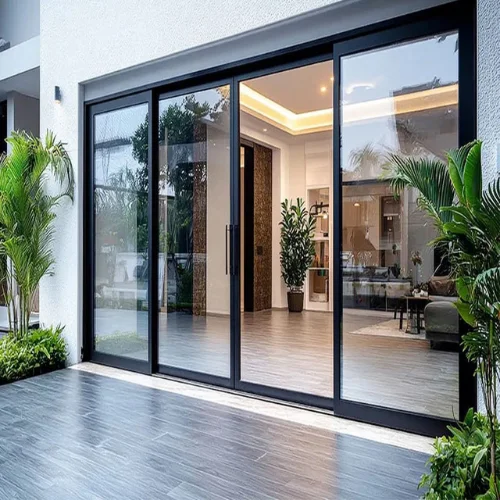 Door frame installed at a Dubai villa