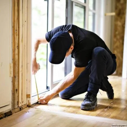 Door repair completed at a Dubai villa
