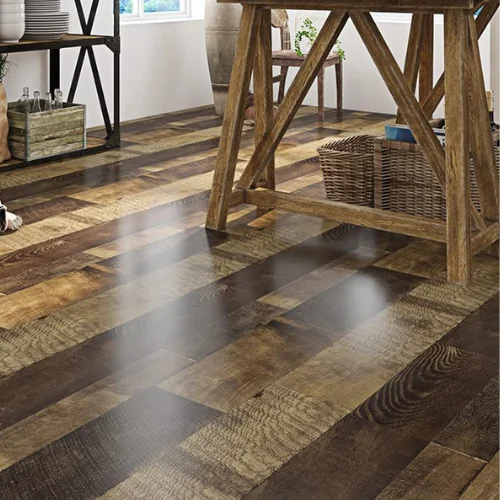 Vinyl flooring installed in a Dubai home