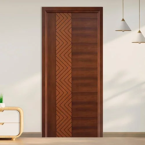 WPC door installed in a Dubai home