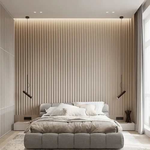 WPC wall panels for durable modern interior designs