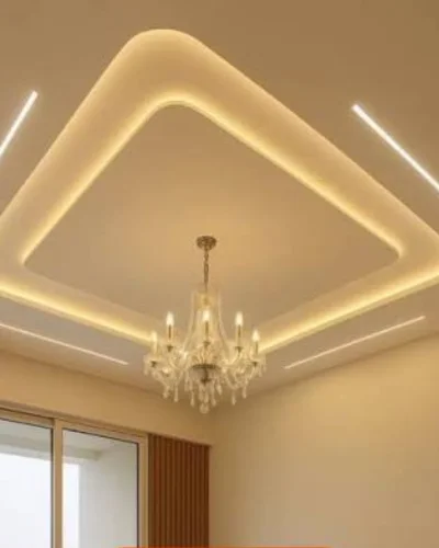Ceiling design showcasing quality craftsmanship in Dubai