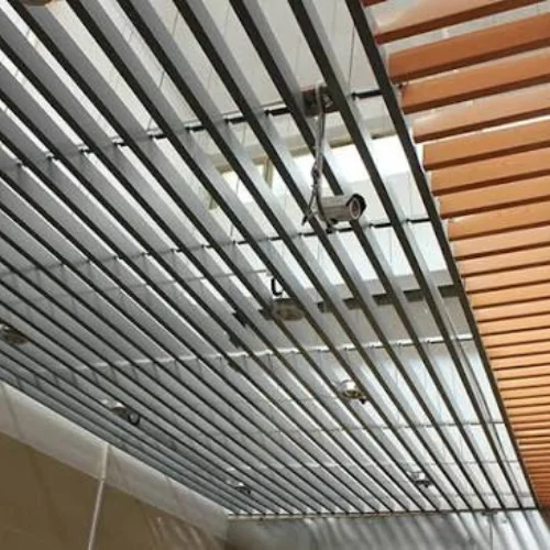Aluminium ceiling design for durability