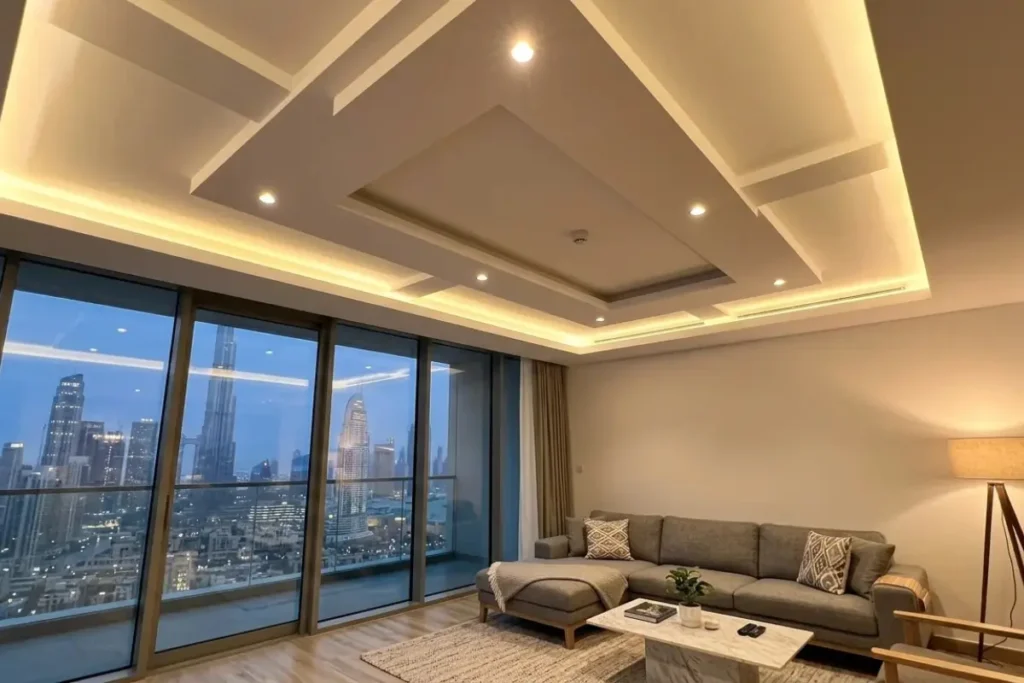 Gypsum and false ceiling Dubai home