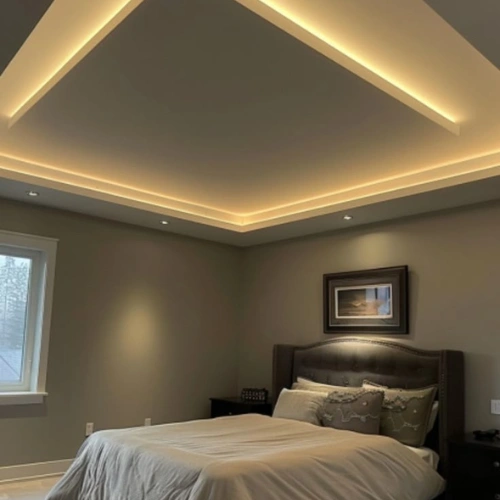 Cove ceiling installed in a Dubai home